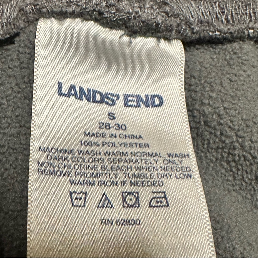 Lands' End Fleece Joggers - Picture 5 of 5